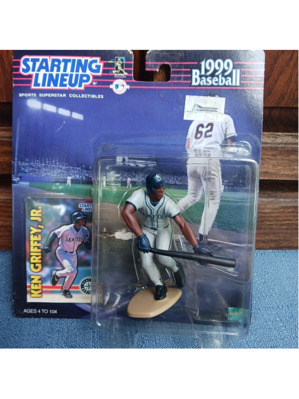 1999 Starting Lineup KEN GRIFFEY JR MLB Seattle Mariners Figure